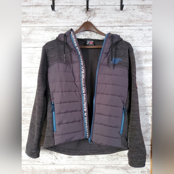 Scandinavian Explorer Combi Jacket Dark Grey - Picture 3 of 9